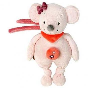 Nattou- Adele and NA424073-Alfombras de Juego y gimnasios, Color mini ratona valentine