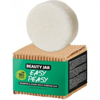 Champú sólido para cabello y afeitado - Aguacate y oliva - Easy Peasy - Beauty Jar - 65g