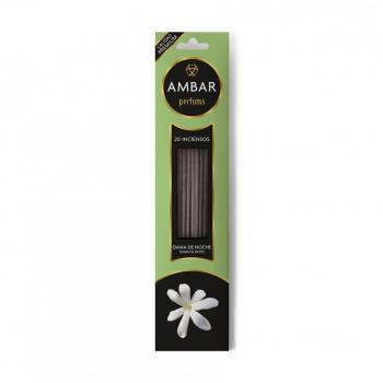 Incienso Dama de Noche Ambar Perfums - 20 varillas