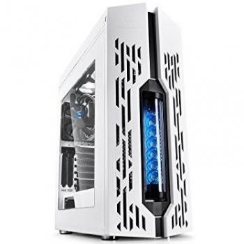 DeepCool Genome Torre Azul, Color blanco - Caja de ordenador
