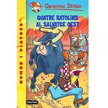 27- Quatre ratolins al salvatge oest - Geronimo Stilton