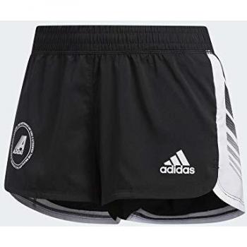 adidas GRPH Wvn Short Pantalón Corto, Mujer, Negro, M