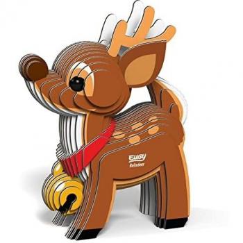 EUGY Eco-Friendly 3D Paper Puzzle Edición Navideña