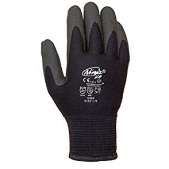 Juba - Guante ninja ice nylon acrilico pvc negro talla 8