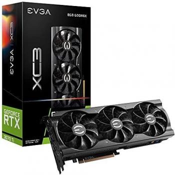 EVGA GeForce RTX 3070 Ti XC3 Gaming, 08G-P5-3783-KL, 8GB GDDR6X, iCX3 Cooling, ARGB LED, Metal Backplate