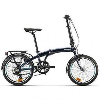 Conor Denver Plegable Bicicleta, Juventud Unisex, Azul