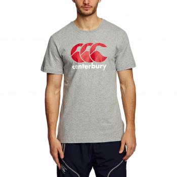 Canterbury - Camiseta de manga corta para hombre, diseño con logotipo CCC