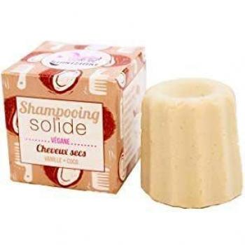 Lamazuna Vegan Solid Shampoo Bar for Dry Hair with Coconut Oil - 70g