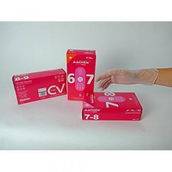 Guante Vinilo AACHEN Sin Polvo Caja 100 unidades