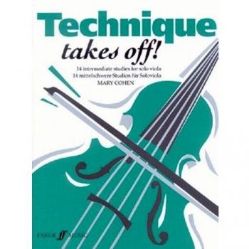 Alfred 12-0571514197 Technique Takes Off for Viola - Music Book