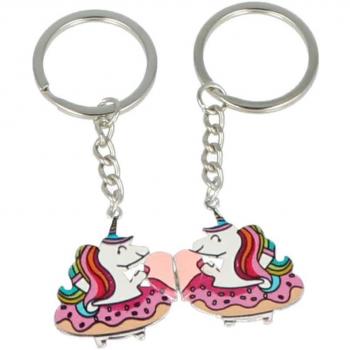 Llaveros Unicornio con Imán BFF Lote 2 pz - Fashion / Moda