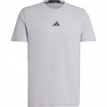 Adidas Men's Designed for Training Workout Short Sleeve T-shirt - Grey 2XL