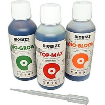 BioBizz Indoor Organic Nutrients Try Pack (3 x 250ml)
