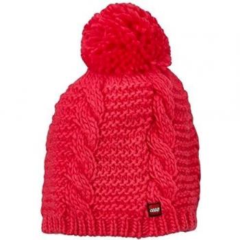 LEGO Wear LEGO Tec ALF 655 - Strickmütze - Gorro de esquí para niño, color rosa, talla DE: 52