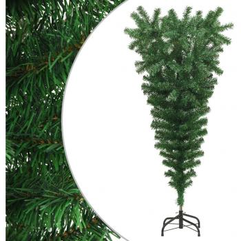 Upside-down Artificial Christmas Tree with Stand Green 120 cm