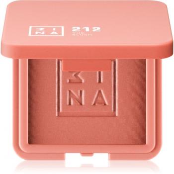 3INA The Blush Compact Blush Shade 212 Coral 7.5 g