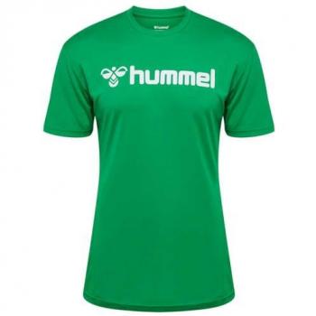 Hummel Logo Unisex Jersey - Green XL