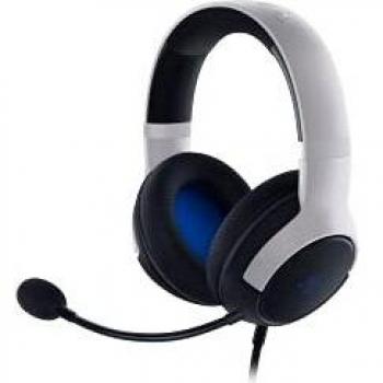 Razer Kaira X Gaming Headset for PlayStation - Black & White with 3.5mm Connector