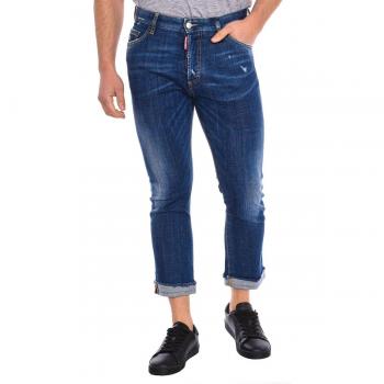 Dsquared2 Men's Long Pants S71LB0238-S30342 - Blue - Size 42