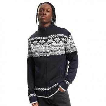Cardigan Norweger Brandit - Marino - 4XL