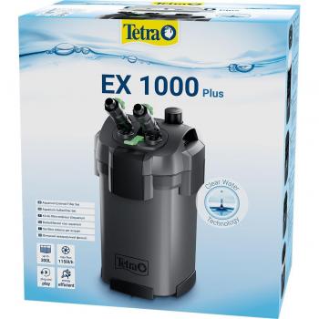 Filtro Externo Tetra EX 1000 Plus - Completo, para acuarios de 100 a 300 litros, eficiente y silencioso