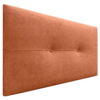 Cabecero Tapizado de Tela AQUALINE Pro Naranja 90x50cm para Camas 70/80/90