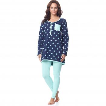 Be Mammy Pijamas con Lactancia Function Manga Larga para Mujer BE20-178
