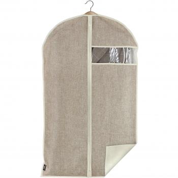 Domopak – Funda para la Ropa, Color marrón, 60 x 100 x 2 cm