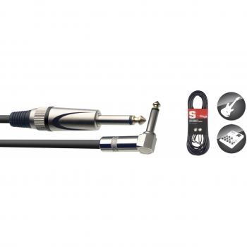 Stagg SGC3PL DL 3m Angled Guitar Cable