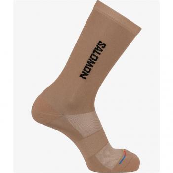 Calcetines de fitness Salomon 365 Crew marrón (L) 3-pack