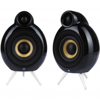 Scandyna MicroPod - Altavoces para el exterior, negro