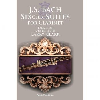 J.s. bach: six cello suites for clarinet clarinette
