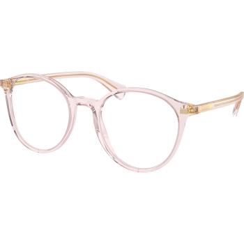 Ralph by Ralph Lauren RA7148 6043 Women's Eyeglasses Pink Size 54 (Frame Only) - Blue Light Block Available