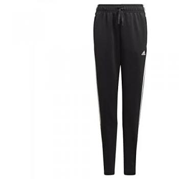 Adidas Pantalones Designed 2 Move 3-stripes Negro Niño, características: pantalones deportivos para niño, diseño con tres franjas en los laterales, tejido que absorbe la humedad, corte regular, cintura elástica con cordón