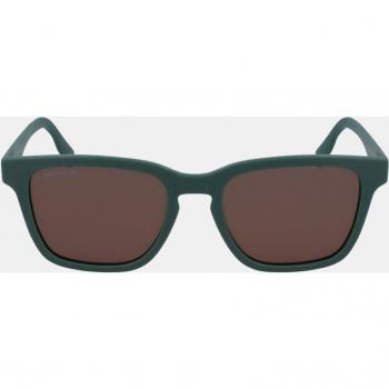 Lacoste L987S Dark Green Square Sunglasses for Men