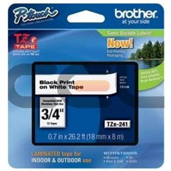 Brother TZe241CIV - Cinta laminada sin blíster