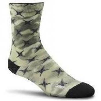 Reebok Os W Print Camo Crew So Calcetines, Mujer, Verde
