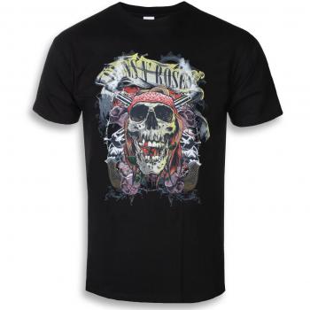 Guns N' Roses Men's Metal T-Shirt - Trashy Skull Design - ROCK OFF M