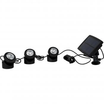 Pack de 3 Focos Solares Liceo Trio 30L 7000K - Proyector Solar ARTE CONFORT