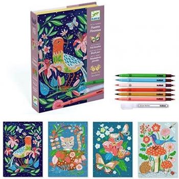 Rotuladores Pincel En el Jardín Set de Acuarela con Punta Flexible - Pack de 20 Colores Variados