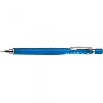 Pilot S3, MINES 0,5 mm, corps Bleu clair Transparent)