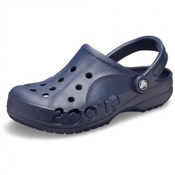 Unisex Navy Crocs Baya Clogs - Size 8