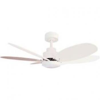 Sulion Rainbow M Ventilador de Techo con Luz LED 17W 101cm Palas Reversibles Blanco/Madera