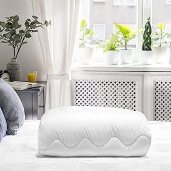 ZenPur Edredon Nordico Cama 135/140/150/160 cm Verano e Invierno - Relleno Nórdico de 2 Capas de Microfibra Divisibles Lavables a Máquina - Edredón Nórdico 4 Estaciones - Medidas 220 x 240 cm