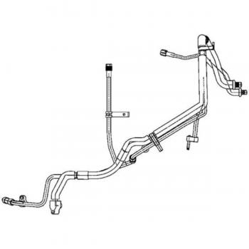 Tubería de baja/alta presión, aire acondicionado BEHR MAHLE AP 135 000P / Tubería de baja / alta presión, aire acondicionado MAHLE ORIGINAL AP 135 000P