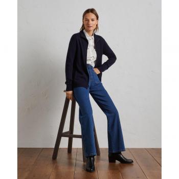 Jersey de mujer liso con cremallera