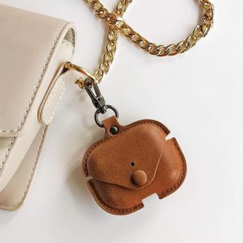 Leather Case for AirPods Pro - Tan