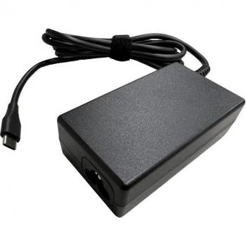 Adaptador ACER 65W USB Tipo C con cable de alimentación EU, color negro