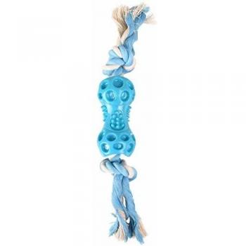 Juguete para perros - Pesas con Cuerda Azul, 34cm