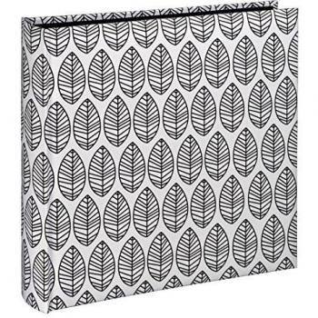 Hama Fleur, Foto y Protector fotografía, 300 mm, 100, 10 x 15, 400 Hojas Álbum para Pegar Fotos, Blanco, Papel, Weiß